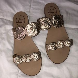 Jack Rogers Lauren Whipstitch Slide sandal